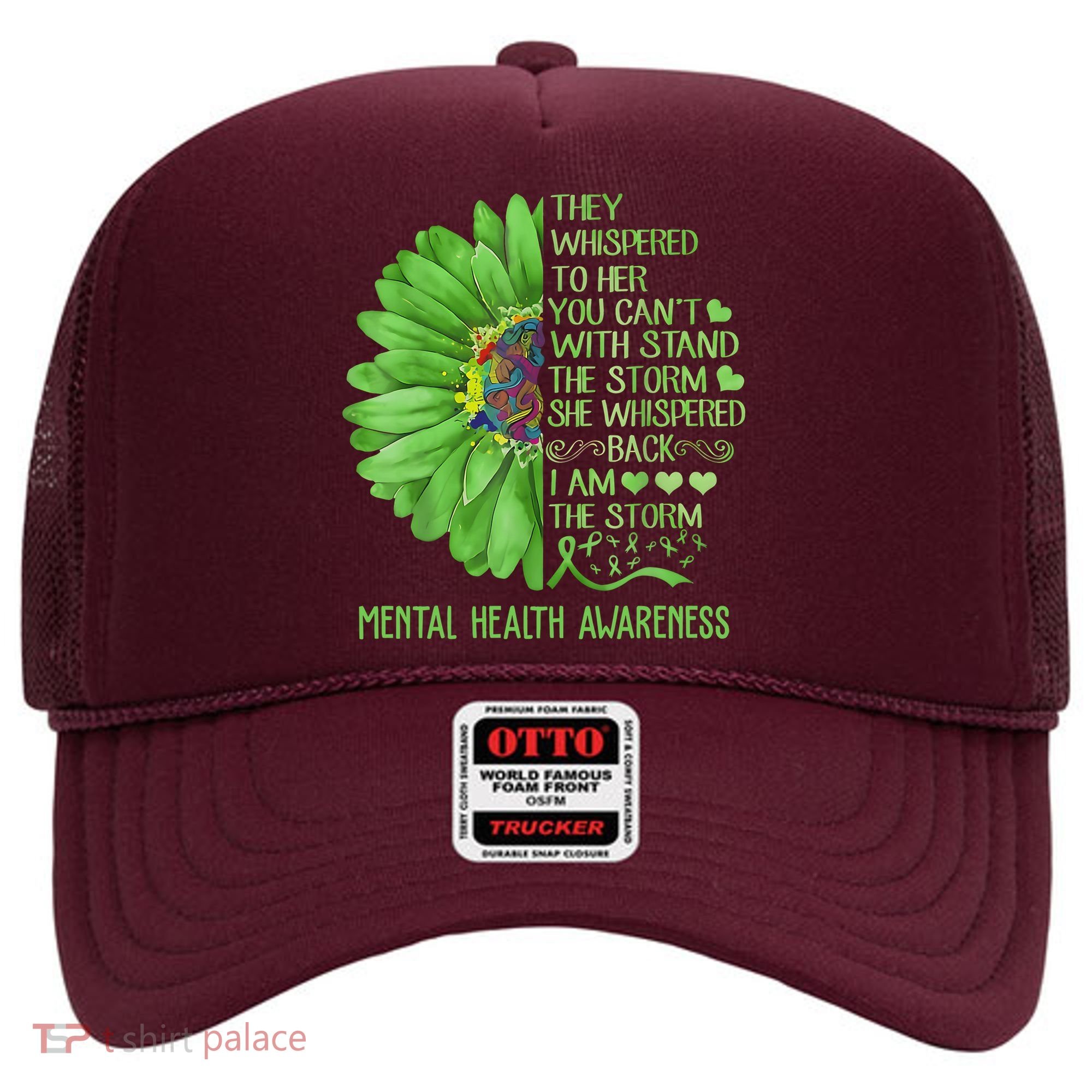 Mental Health Awareness Matters Sunflower I Am The Storm Hat