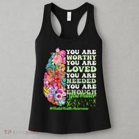 Mental Health Awareness , Positive, Motivational Quote Women's Tank Top thumb 3