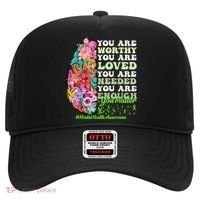 Mental Health Awareness , Positive, Motivational Quote Hat thumb 0