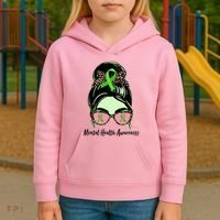 Mental Health Awareness Kids Hoodie thumb 3