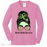 Mental Health Awareness Kids Long Sleeve Shirt thumb 0
