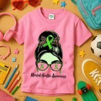 Mental Health Awareness Kids T-Shirt thumb 3