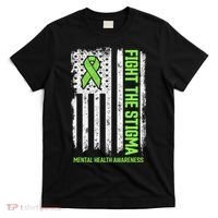Mental Health Awareness Fight The Stigma Mental Health T-Shirt thumb 0