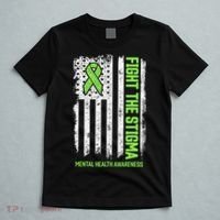 Mental Health Awareness Fight The Stigma Mental Health T-Shirt thumb 5