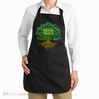 Mental Health Awareness Tree Drawing Word Apron thumb 2