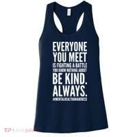 Mental Health Awareness Month End The Stigma Positive Quote Women's Tank Top thumb 0