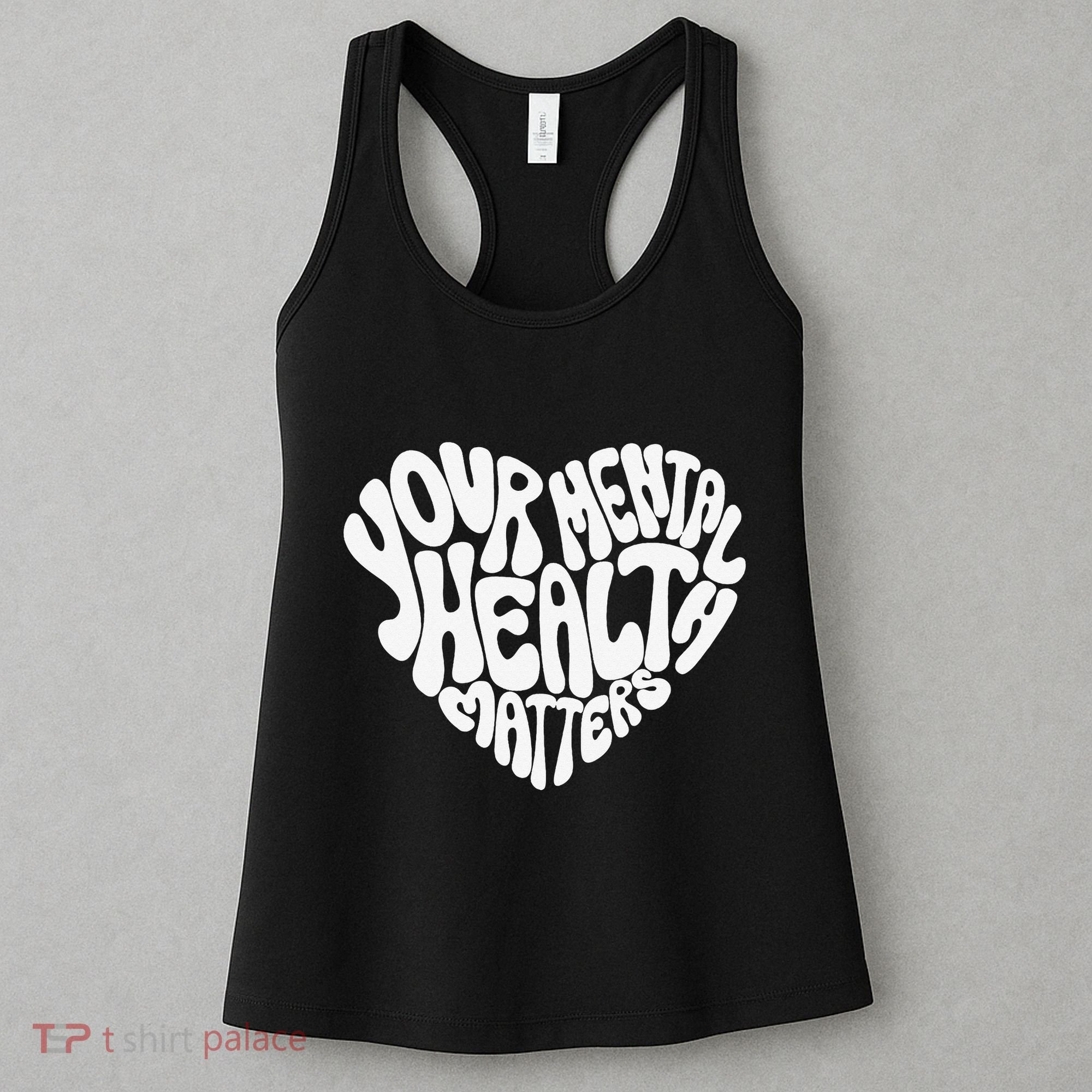 Mental Health Awareness Mindfulness Mental Wellness Women's Tank Top