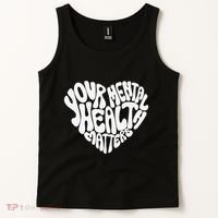Mental Health Awareness Mindfulness Mental Wellness Tank Top thumb 2