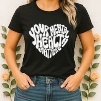 Mental Health Awareness Mindfulness Mental Wellness Women's T-Shirt thumb 2