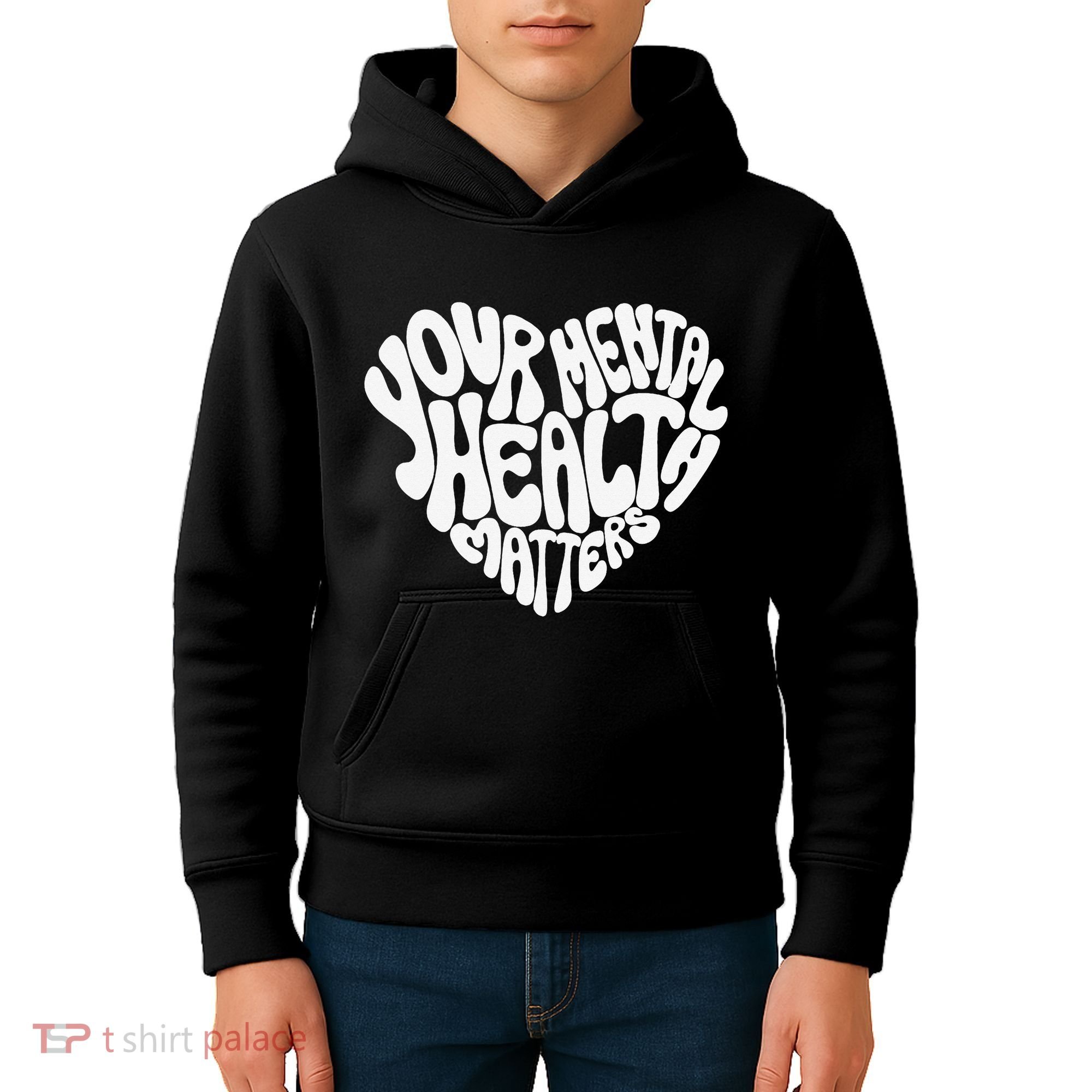 Mental Health Awareness Mindfulness Mental Wellness Kids Hoodie