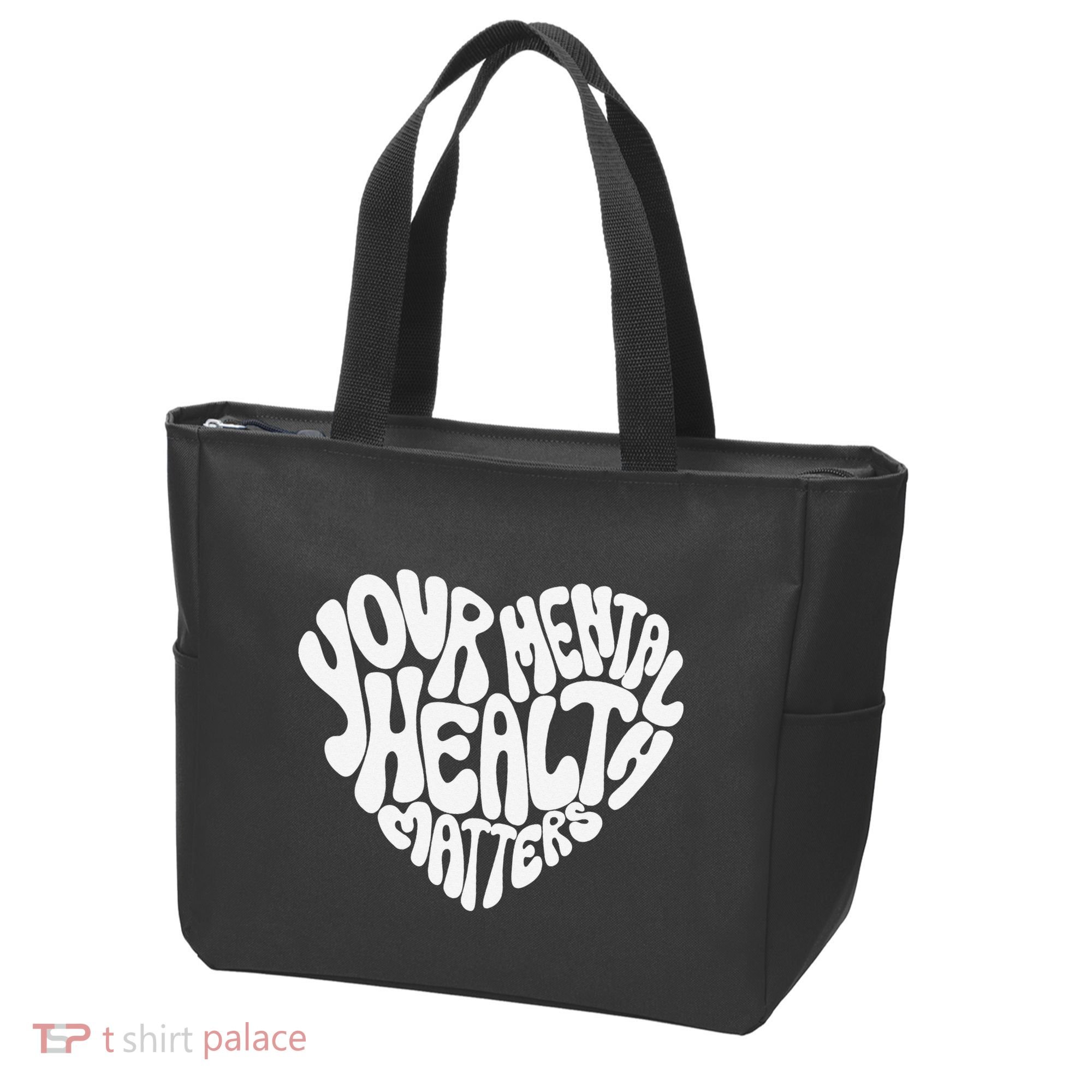 Mental Health Awareness Mindfulness Mental Wellness Tote Bag