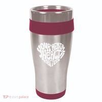 Mental Health Awareness Mindfulness Mental Wellness 16oz Travel Tumbler thumb 0