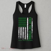 Mental Health Awareness Shirt Fight The Stigma Mental Health Women's Tank Top thumb 3
