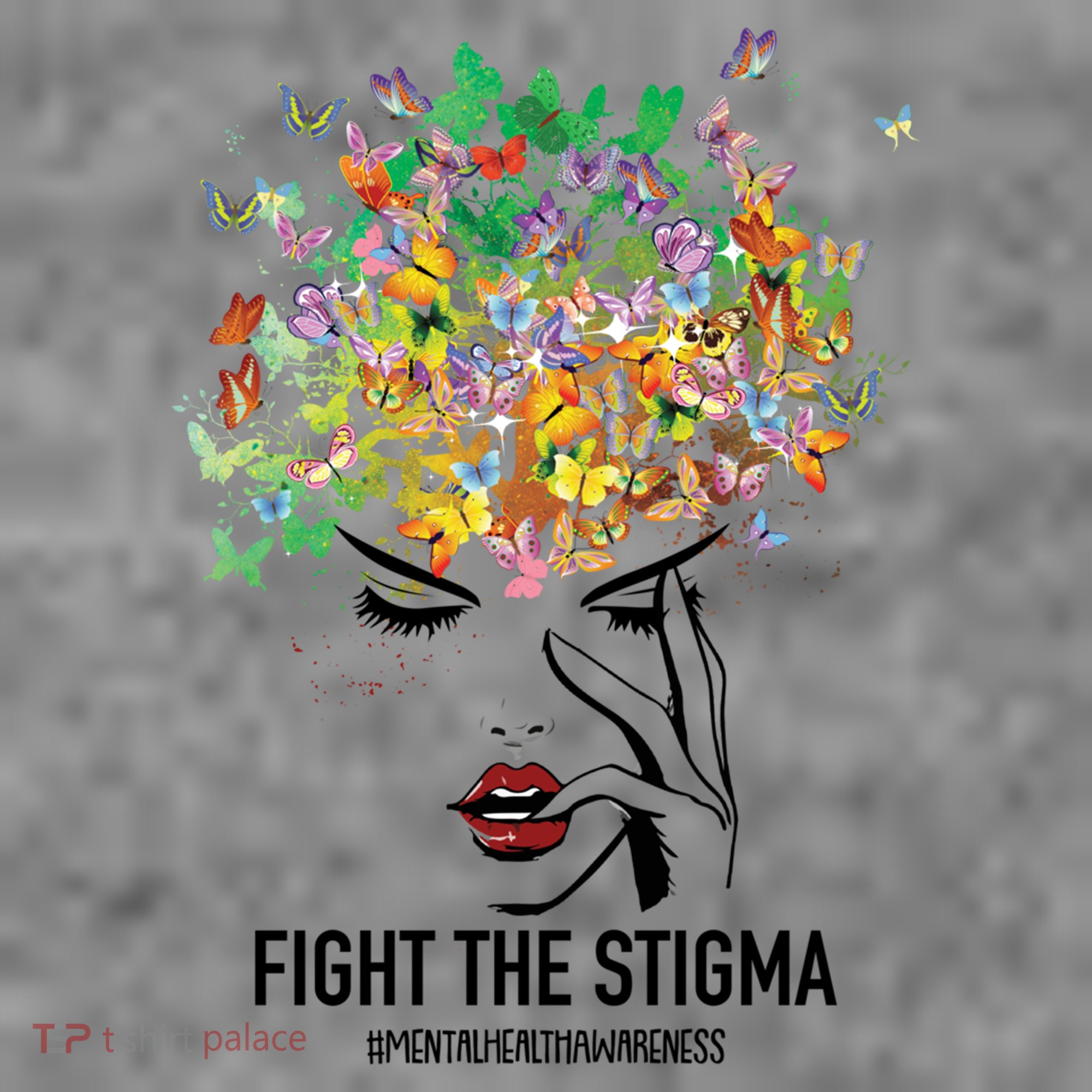 Mental Health Awareness Month Fight The Stigma Positive Gift Toddler Hoodie