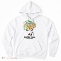 Mental Health Awareness Month Fight The Stigma Positive Gift Hoodie thumb 0