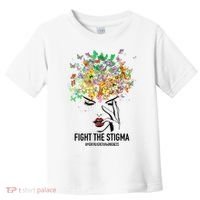 Mental Health Awareness Month Fight The Stigma Positive Gift Toddler T-Shirt thumb 0