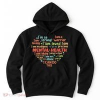 Mental Health Awareness Depression Hoodie thumb 0