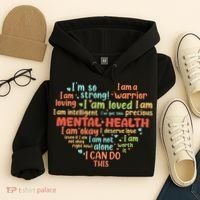 Mental Health Awareness Depression Hoodie thumb 4