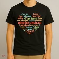 Mental Health Awareness Depression T-Shirt thumb 3