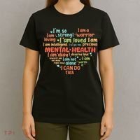 Mental Health Awareness Depression T-Shirt thumb 4