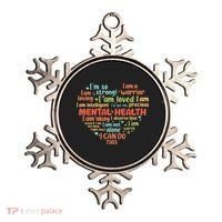 Mental Health Awareness Depression Ornament thumb 0