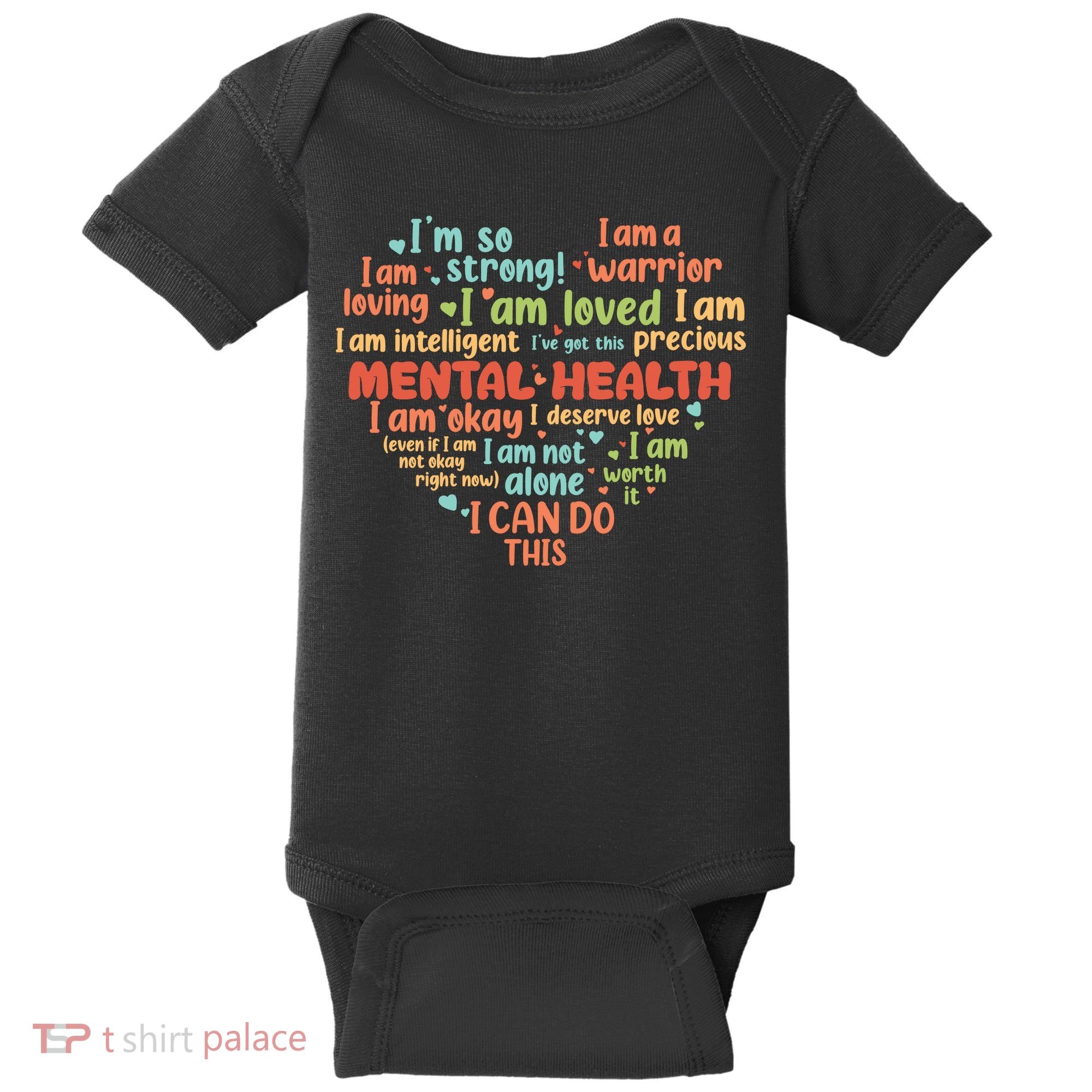 Mental Health Awareness Depression Baby Bodysuit
