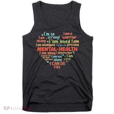 Mental Health Awareness Depression Tank Top