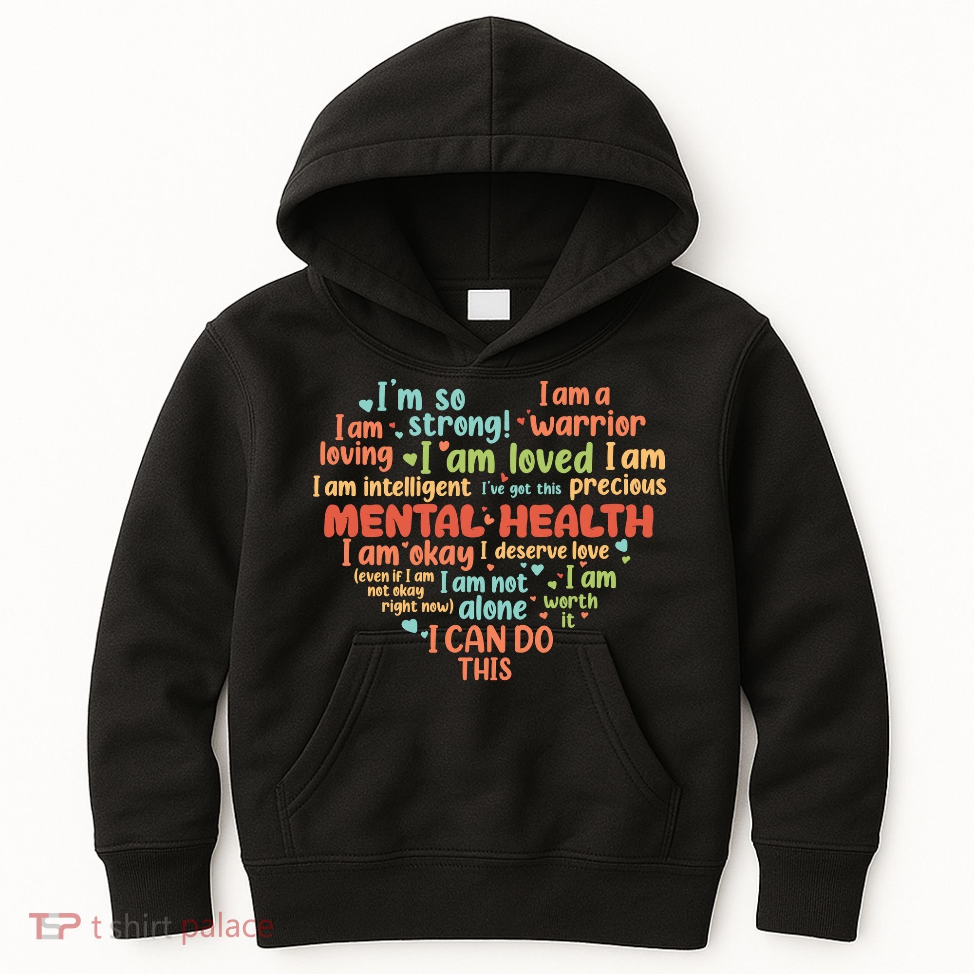 Mental Health Awareness Depression Kids Hoodie