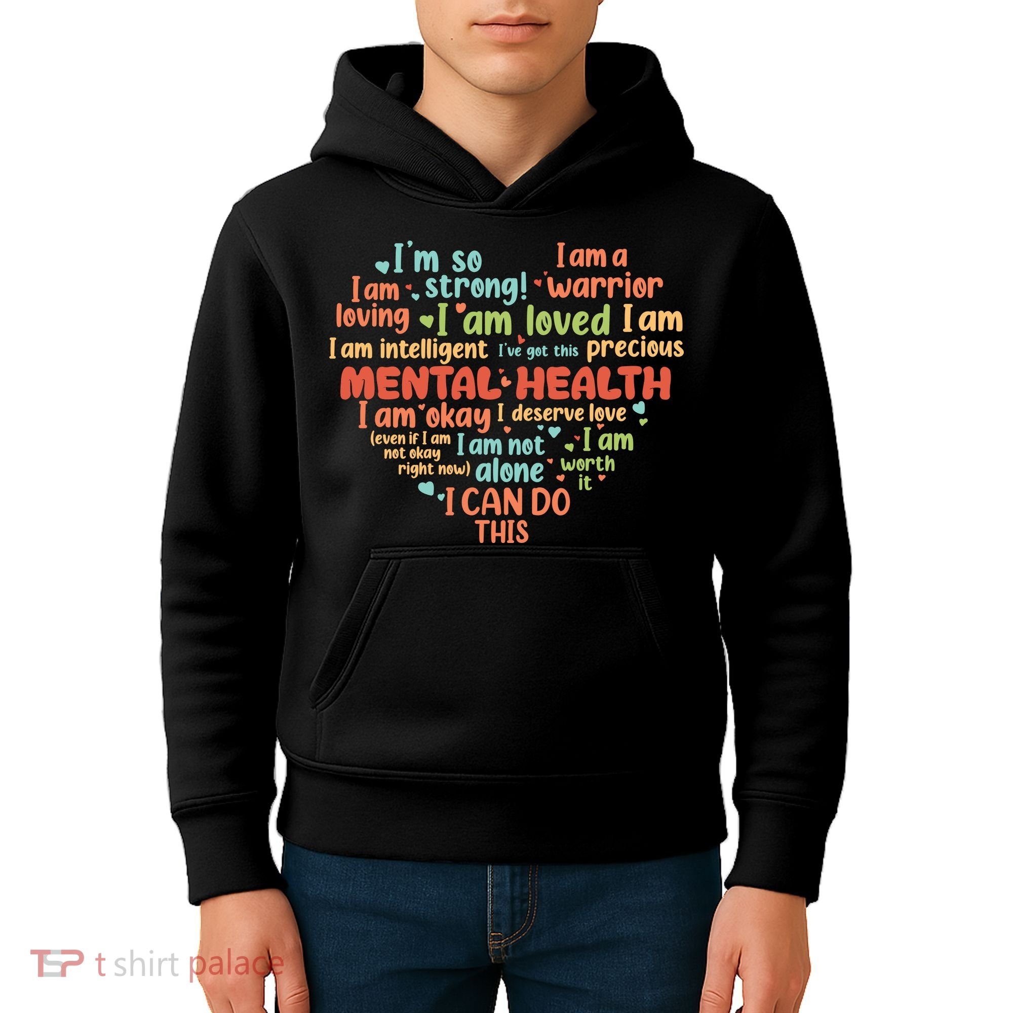 Mental Health Awareness Depression Kids Hoodie