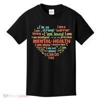 Mental Health Awareness Depression Kids T-Shirt thumb 0