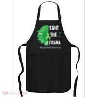 Mental Health Awareness Sunflower Fight The Stigma Apron thumb 0