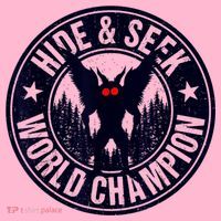 Mothman Hide And Seek World Champion Cool Mothman Silhouette Coaster thumb 2