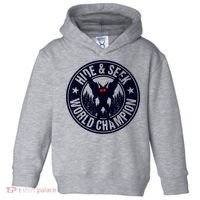 Mothman Hide And Seek World Champion Cool Mothman Silhouette Toddler Hoodie thumb 0