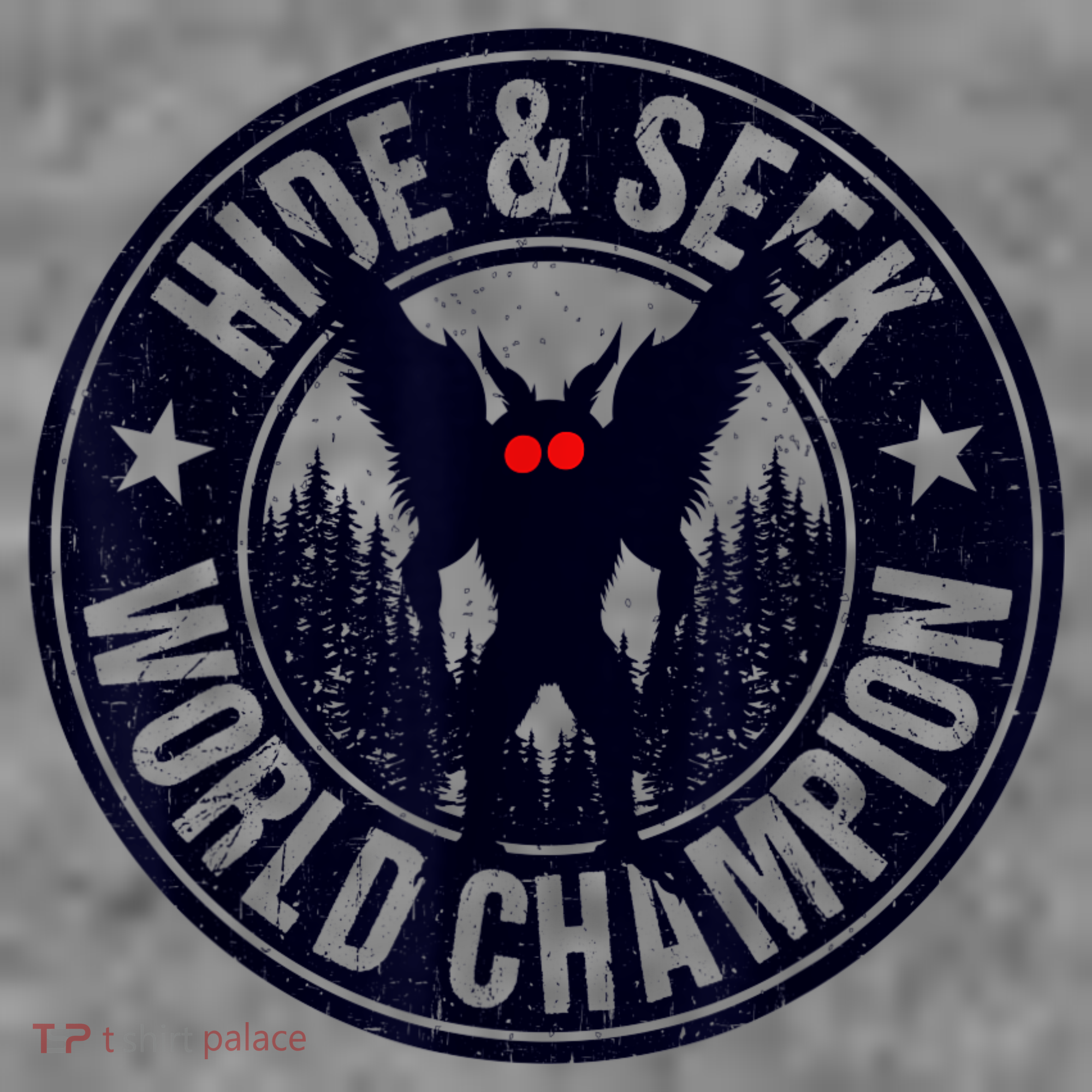 Mothman Hide And Seek World Champion Cool Mothman Silhouette Toddler Hoodie