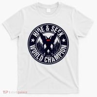 Mothman Hide And Seek World Champion Cool Mothman Silhouette T-Shirt thumb 0