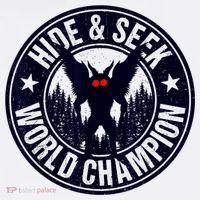 Mothman Hide And Seek World Champion Cool Mothman Silhouette Polo thumb 3