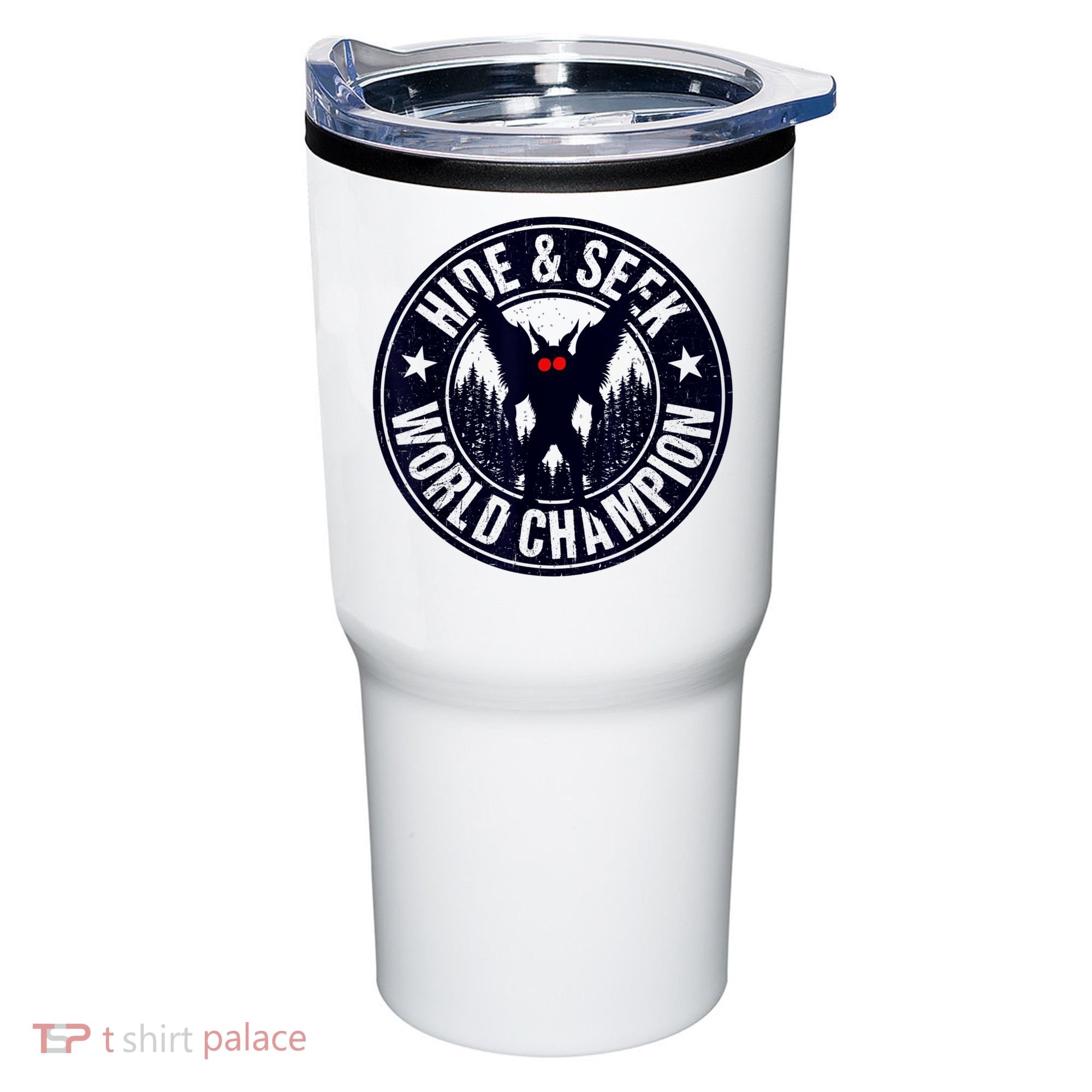 Mothman Hide And Seek World Champion Cool Mothman Silhouette Tumbler