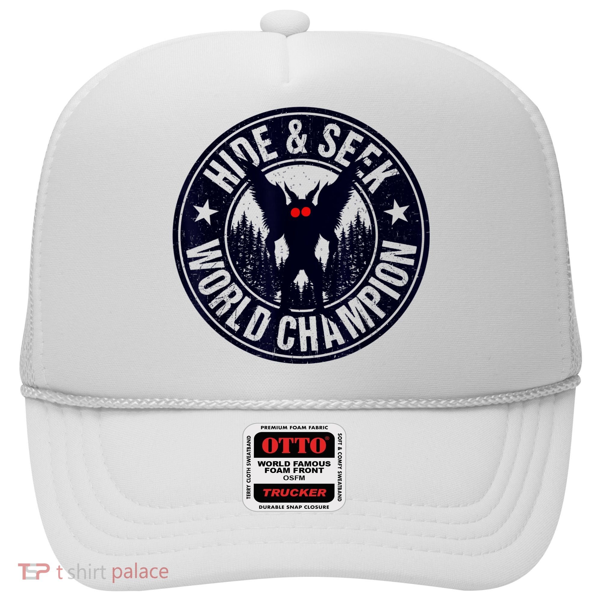 Mothman Hide And Seek World Champion Cool Mothman Silhouette Hat