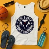 Mothman Hide And Seek World Champion Cool Mothman Silhouette Tank Top thumb 4