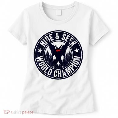 Mothman Hide And Seek World Champion Cool Mothman Silhouette Women's T-Shirt