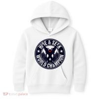 Mothman Hide And Seek World Champion Cool Mothman Silhouette Kids Hoodie thumb 0