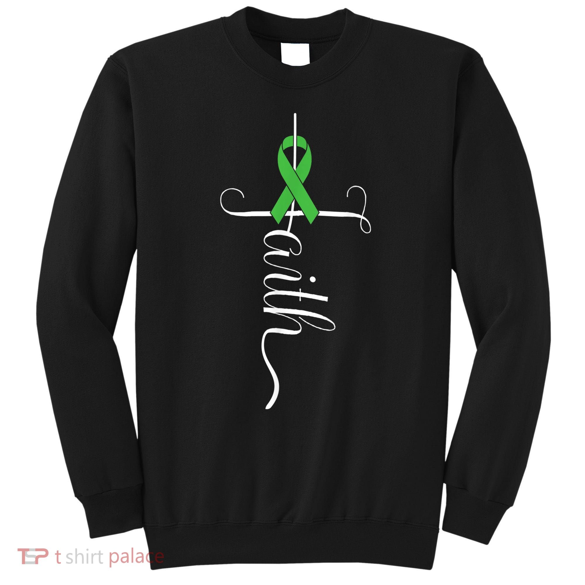 MEntal Health Awareness Green Ribbon Sweatshirt