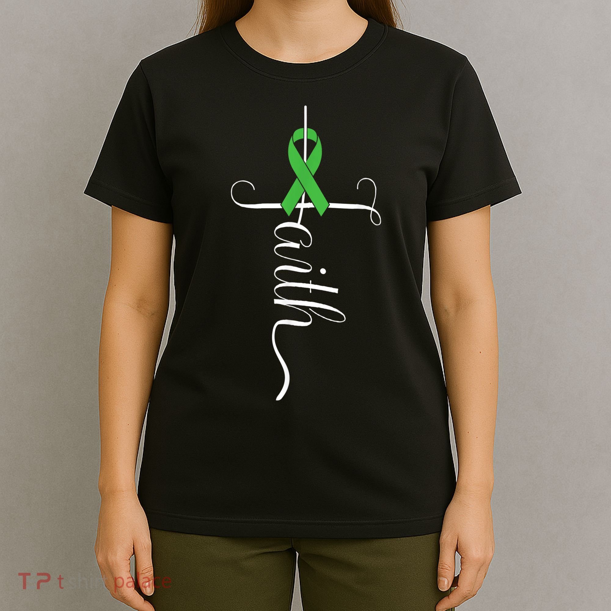 MEntal Health Awareness Green Ribbon T-Shirt