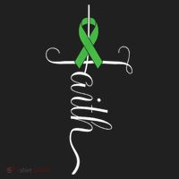 MEntal Health Awareness Green Ribbon Beanie thumb 2