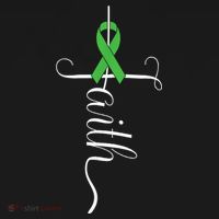 MEntal Health Awareness Green Ribbon Women's Hoodie thumb 2