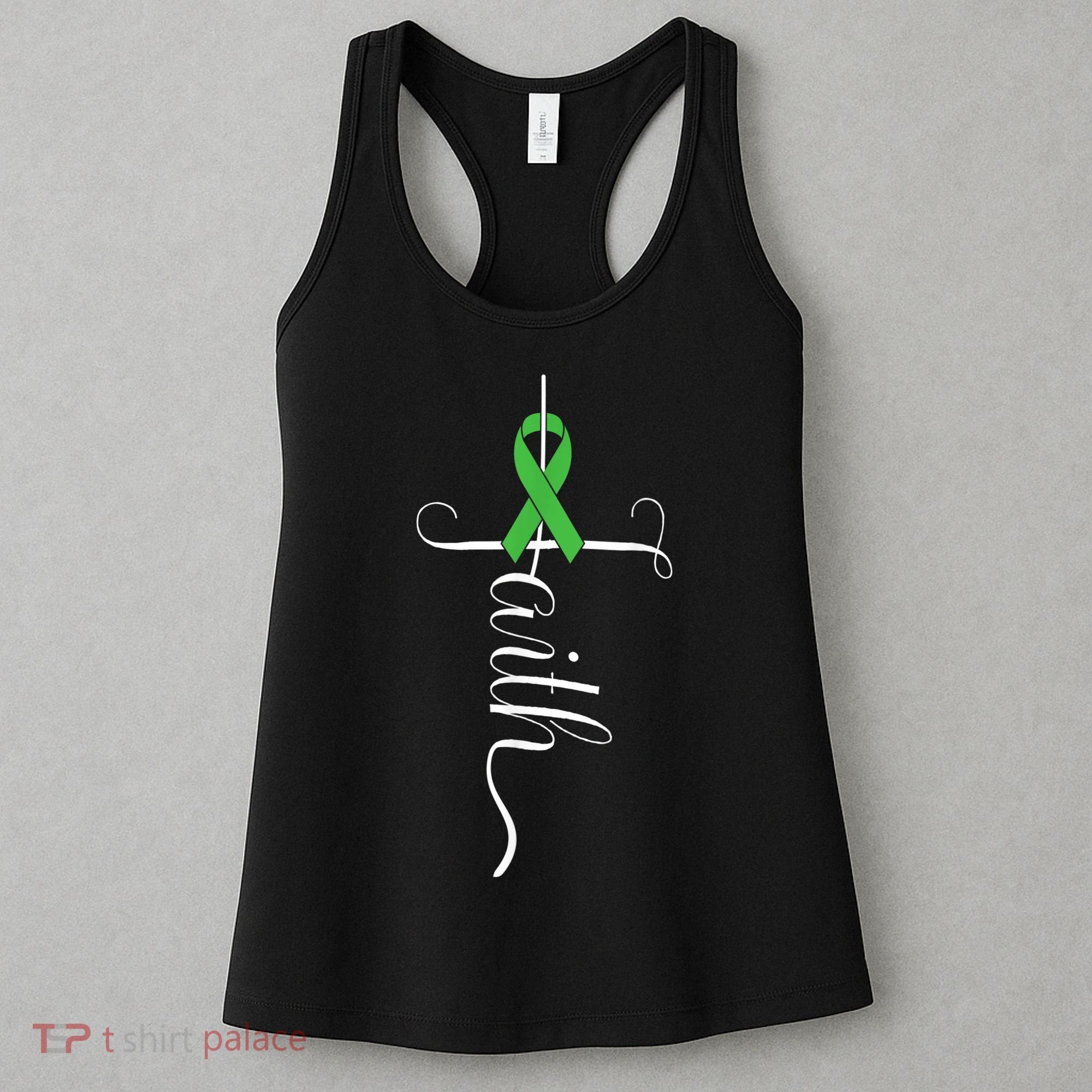 MEntal Health Awareness Green Ribbon Women's Tank Top