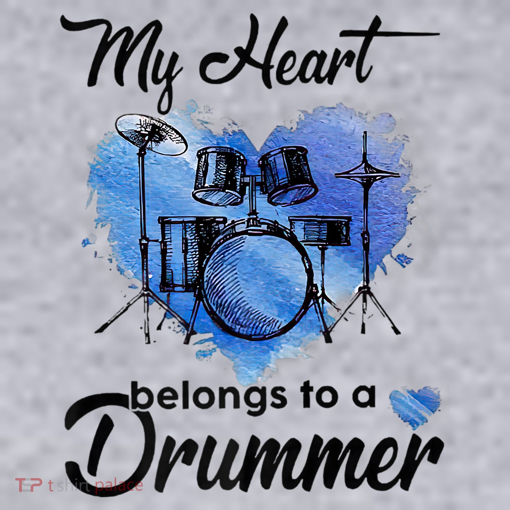 My Heart Belong To A Drummer Women's Sweatshirt