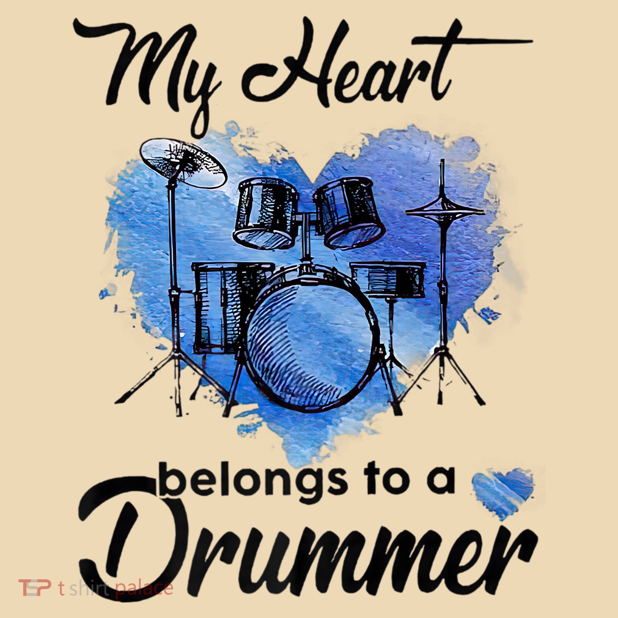 My Heart Belong To A Drummer Tote Bag