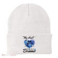 My Heart Belong To A Drummer Beanie thumb 0