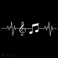 My Heart beats Musical  Women's Hoodie thumb 2